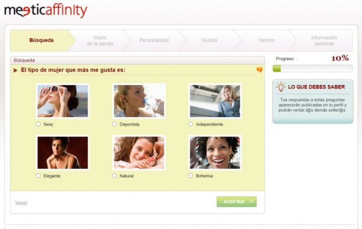 cuestionario meetic affinity 2